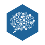 Icon, many social media icons