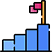 Icon, achievement chart